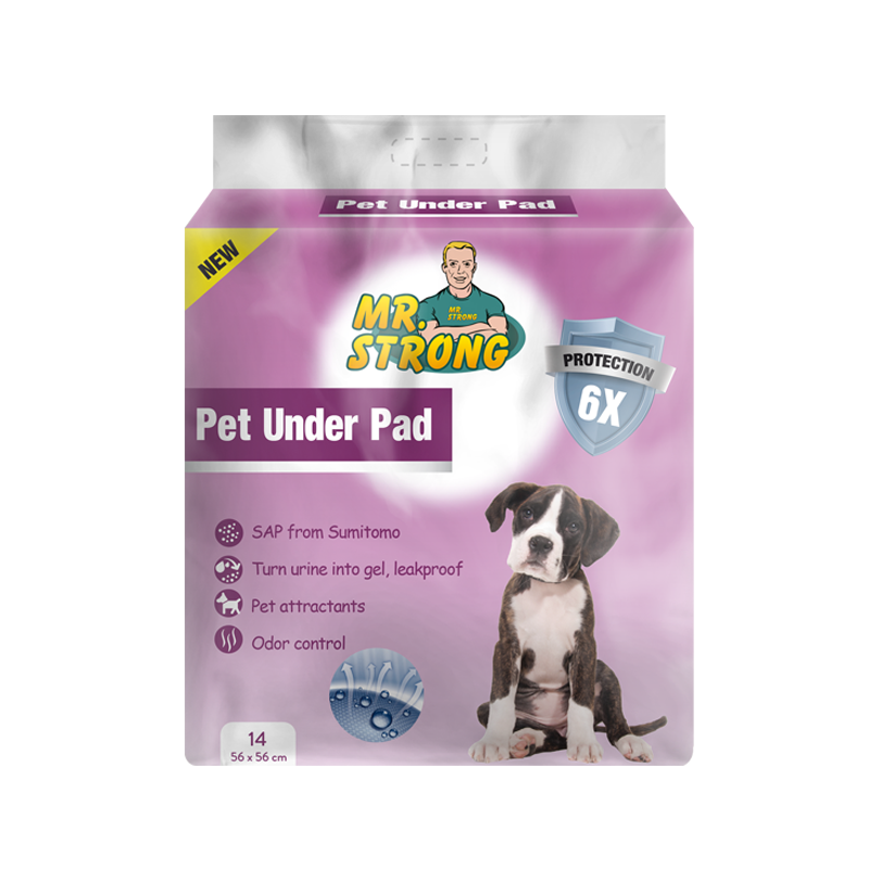 Soft and Comfortable with OEM Offer for Pet Disposable Under Pad