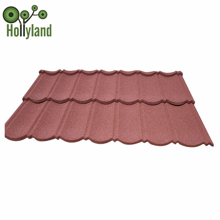 Colorful Stone coated steel roofing tile Bond shingle tile