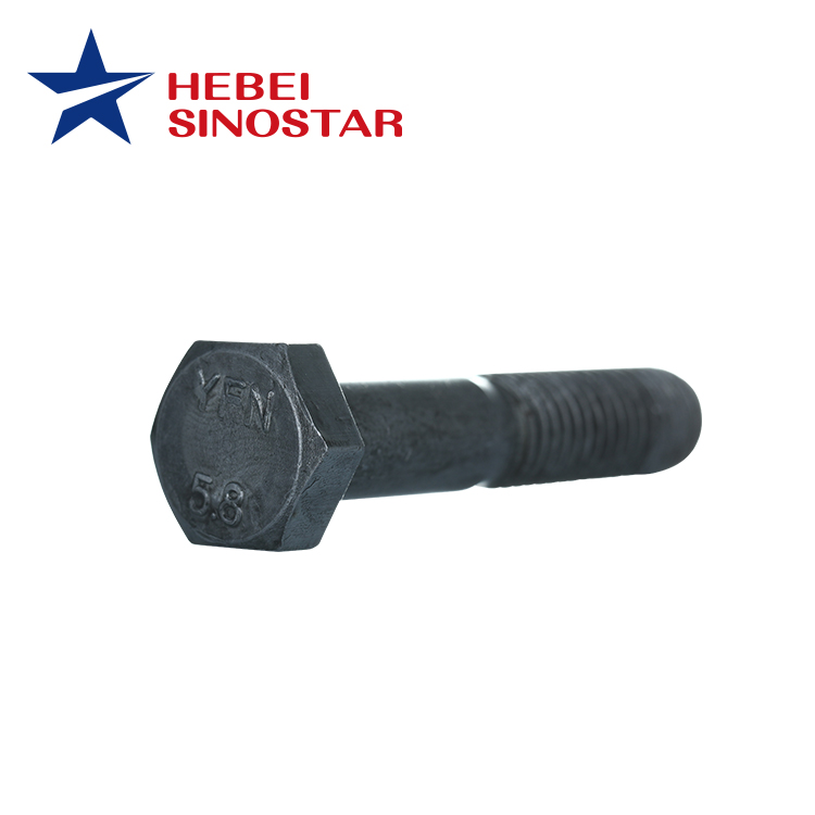 Black Hexagonal Bolt