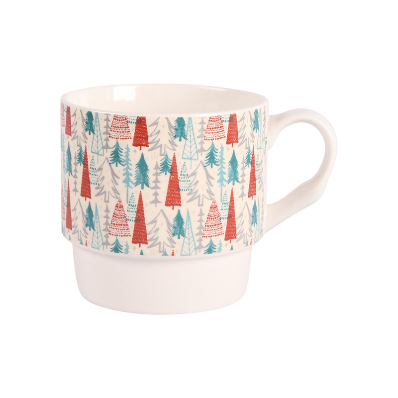 11oz New Bone China Mug,christmas, Stackable