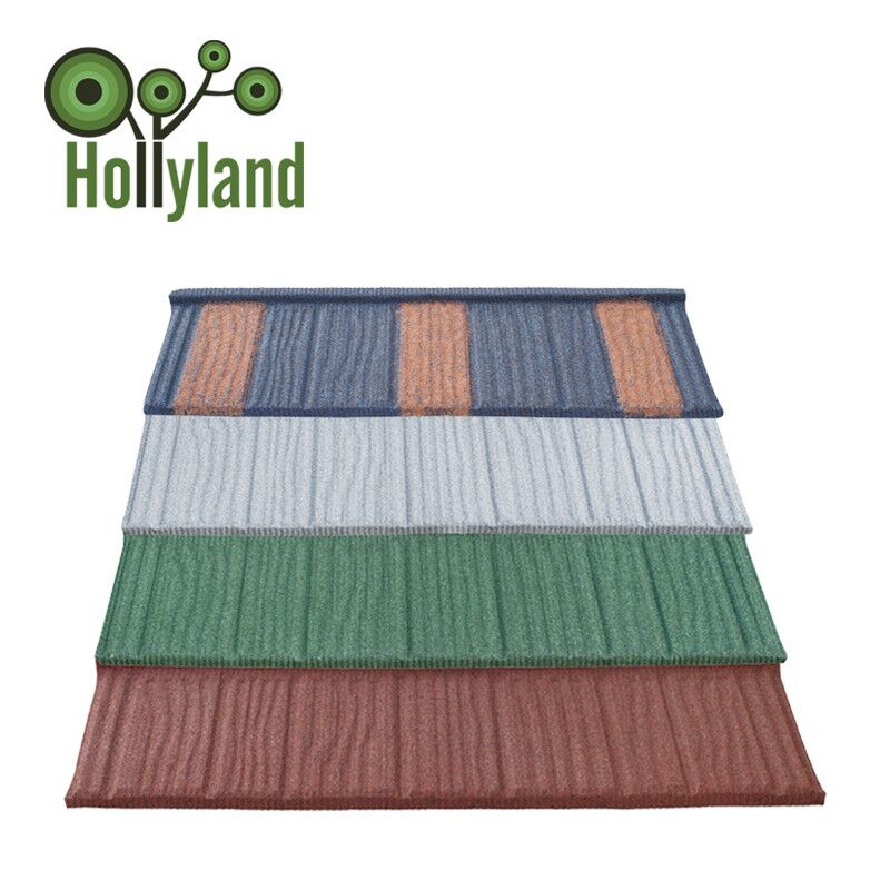 wooden shingle tile Stone coated metal roofing tiles