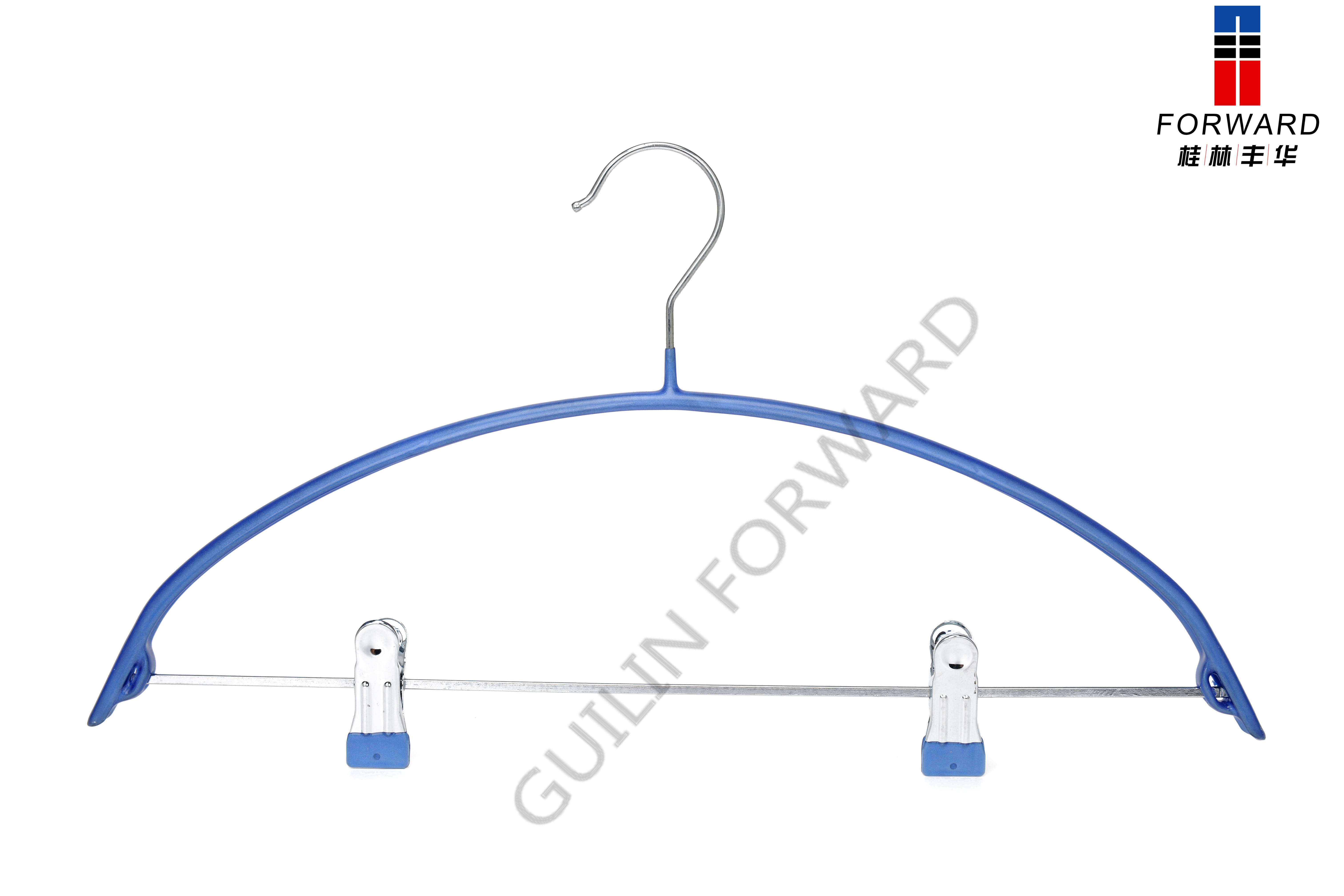 Metal hanger with PVC coated