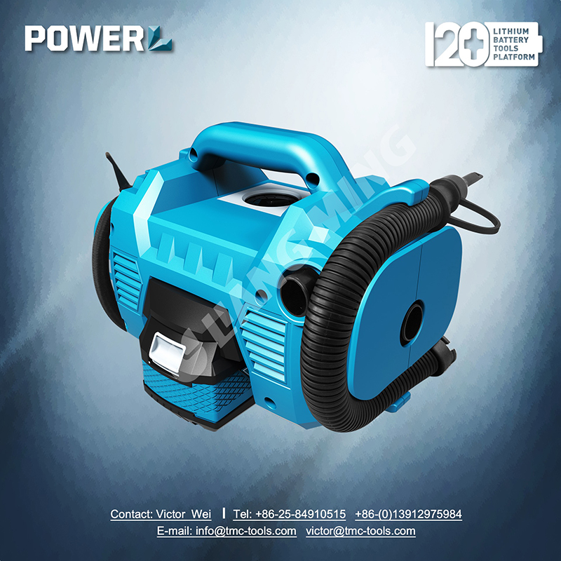 18V lithium battery cordless air pump