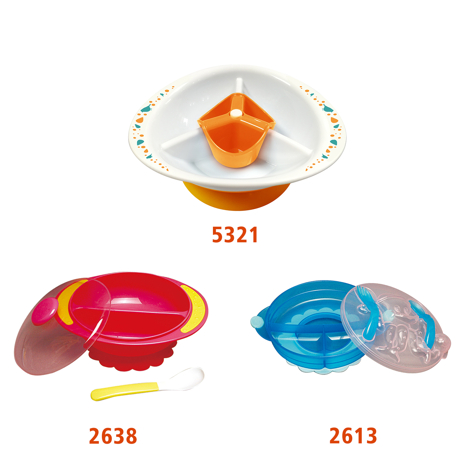 multi-section Baby bowl