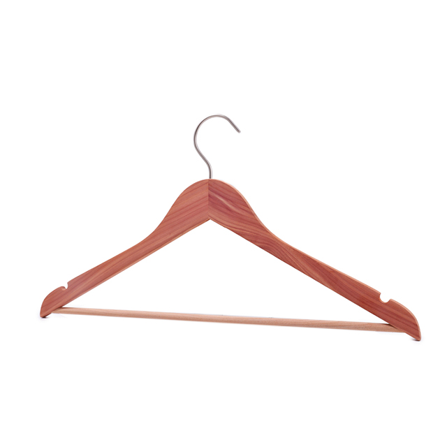 Top hanger red cedar wood hanger