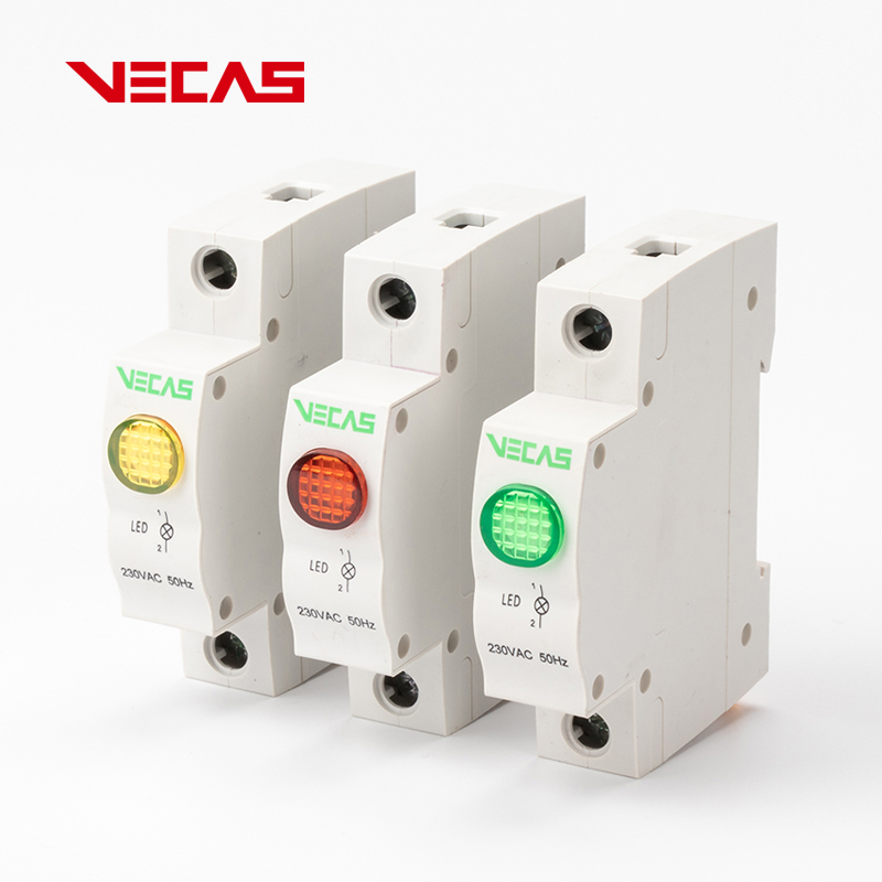 VECAS signal indicator light alarm light three colors red yellow green