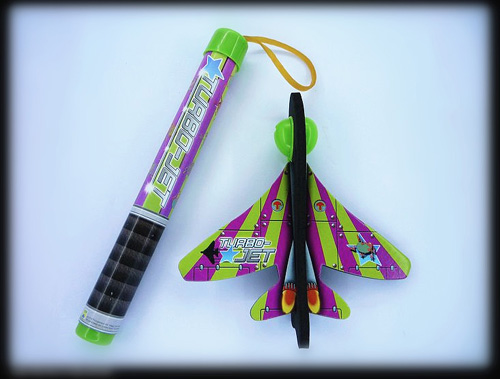 One plane and launcher