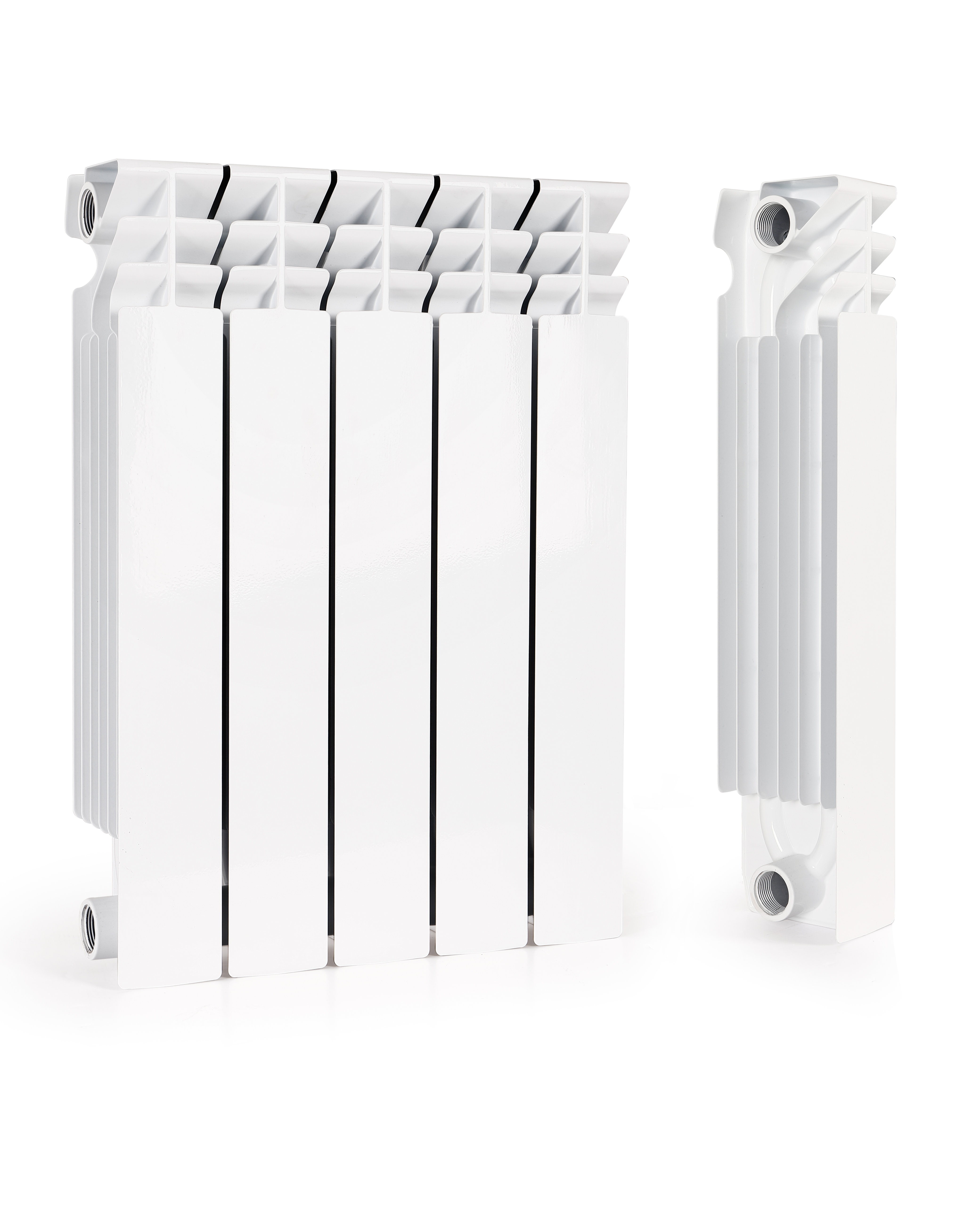 Bimetal radiator with double steel tube 500/120
