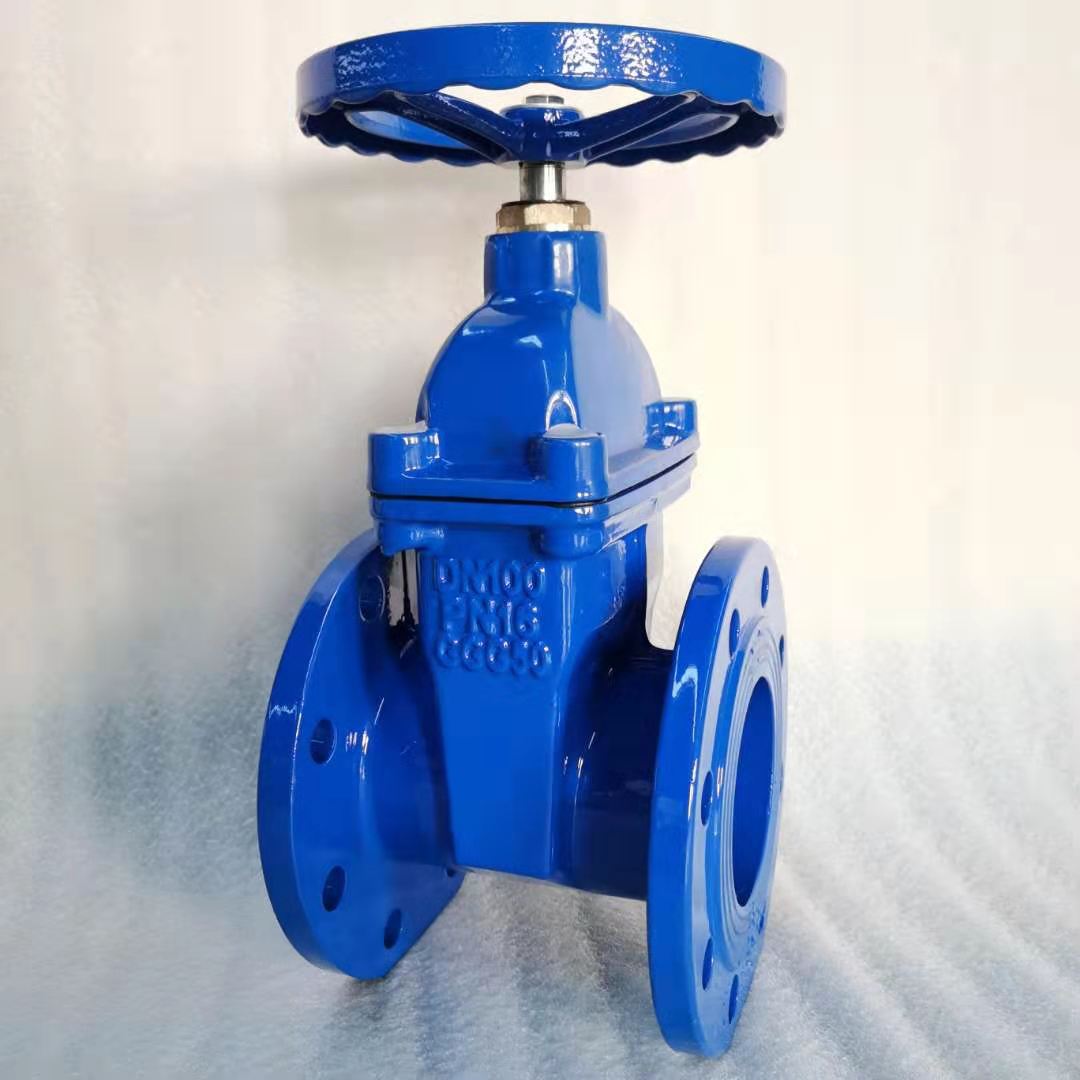 Din F4 Pn10/16 Non Rising Stem Resilient Seated Gate Valve
