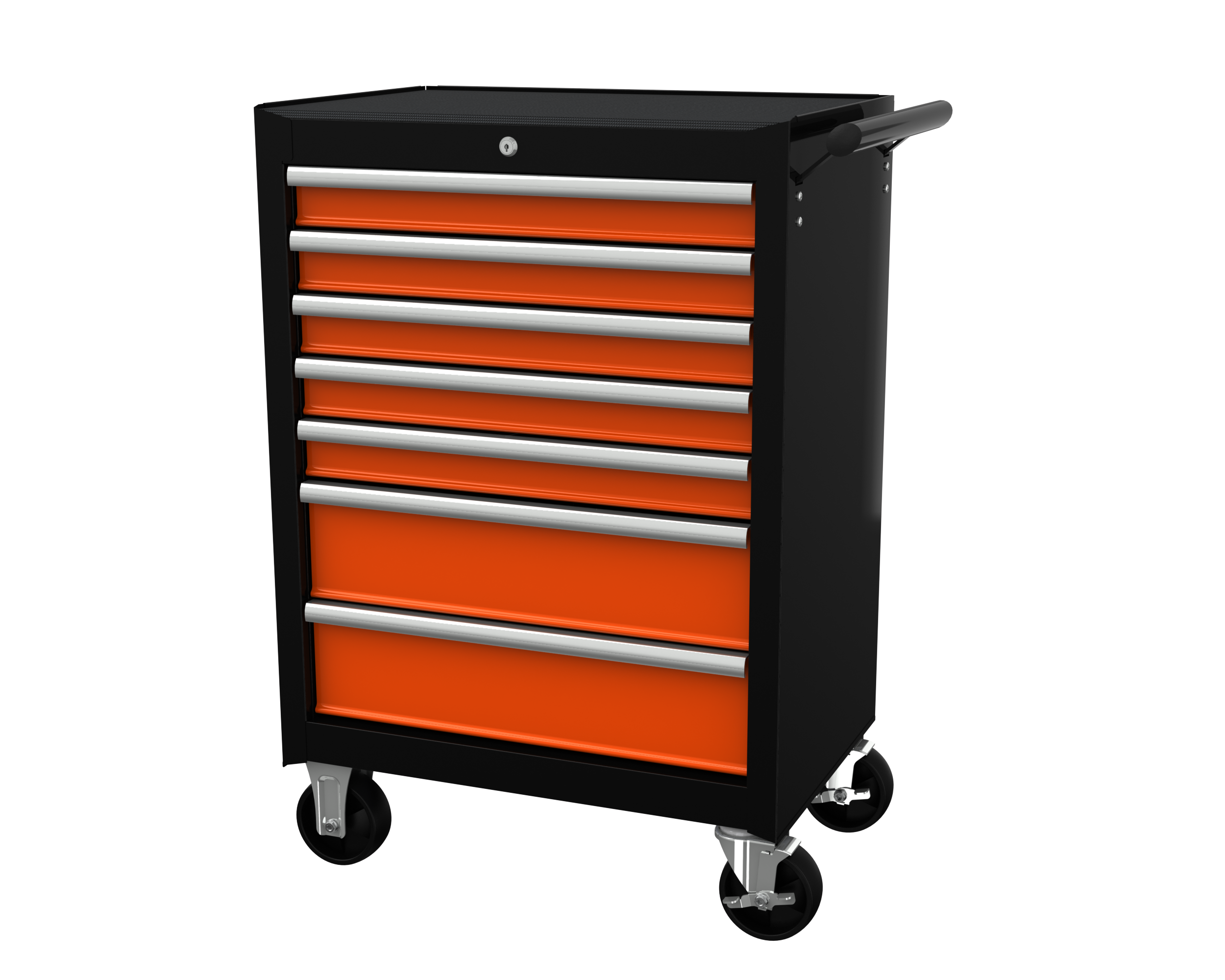 27'' 7 Drawer Roller Cabinet