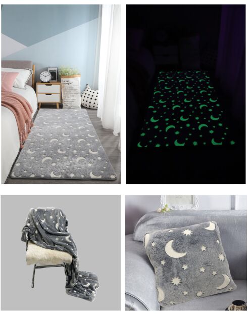Glow rug