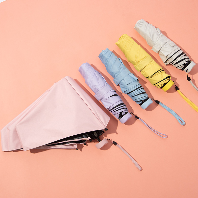 colorful sunny and rainy umbrella