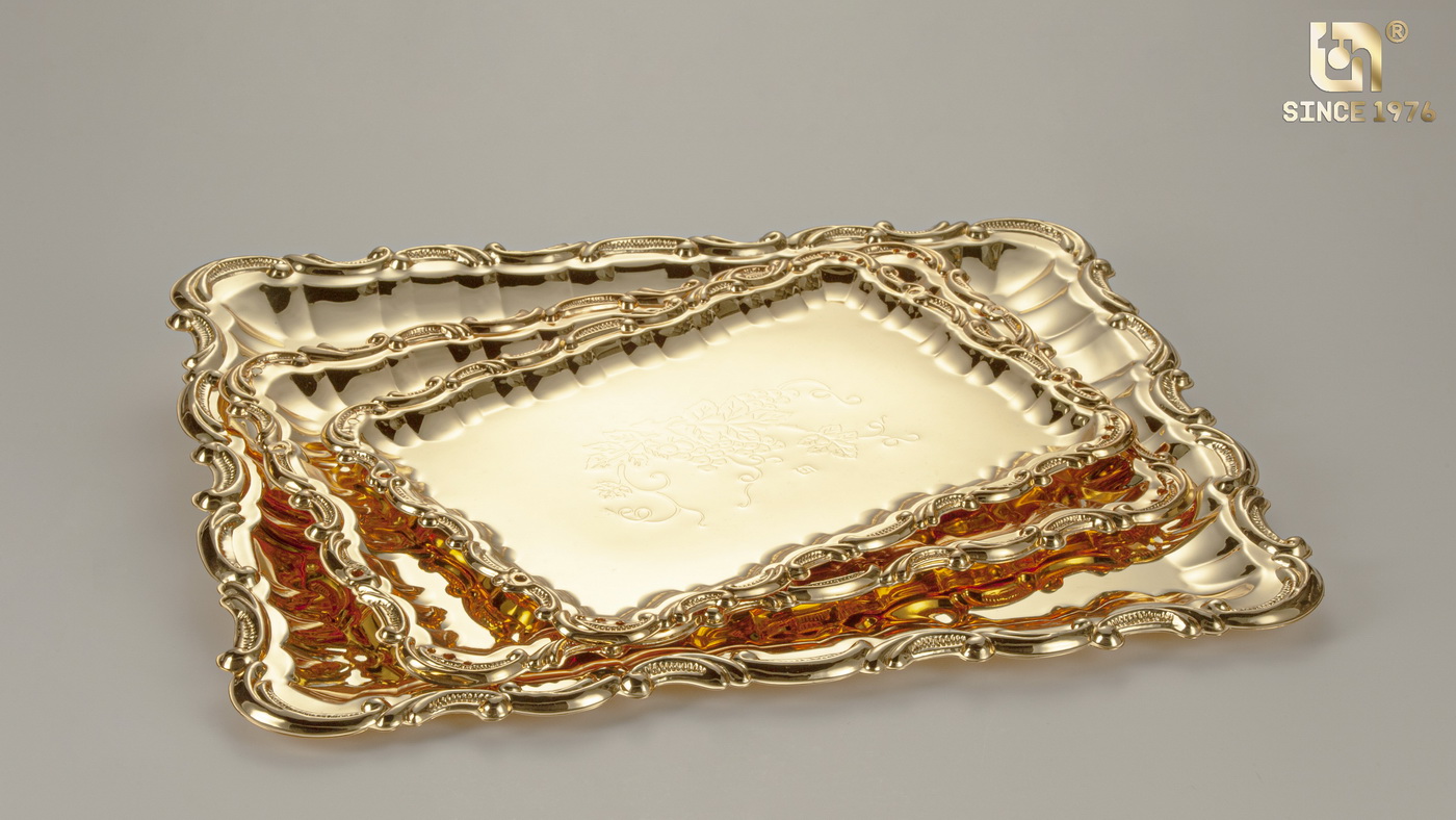 Flash Gold Plated Tray