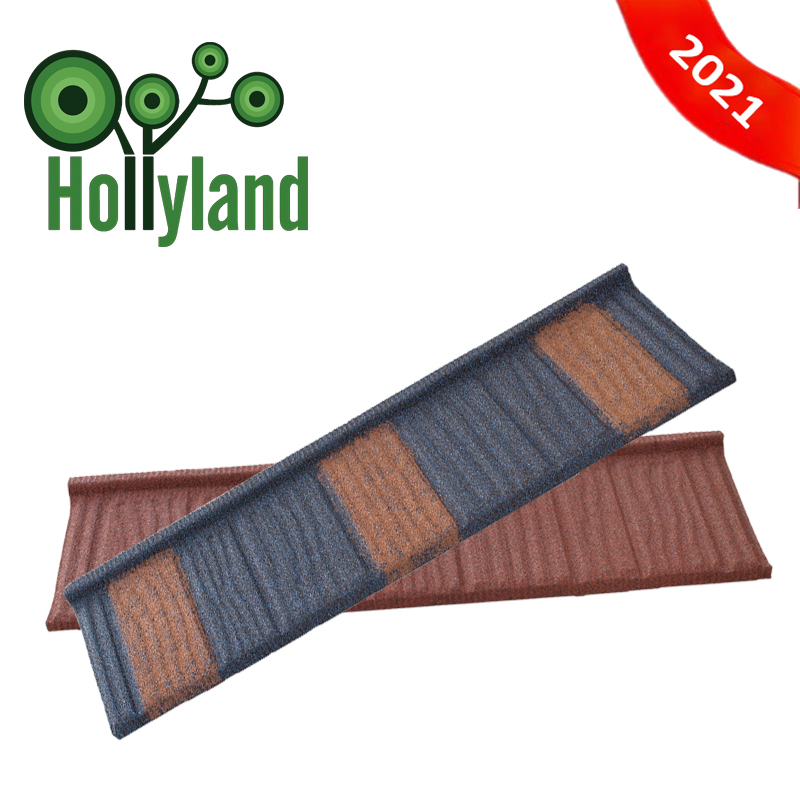Manufacturer wooden tile stone coated steel roofing tile