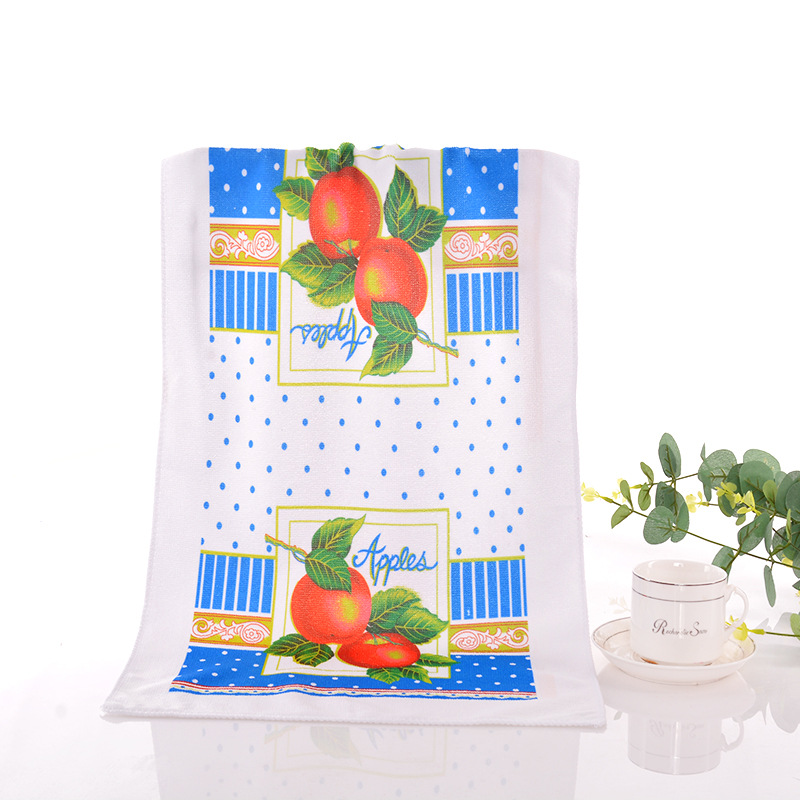 microfiber printed kitchen towel hand towel tea towel