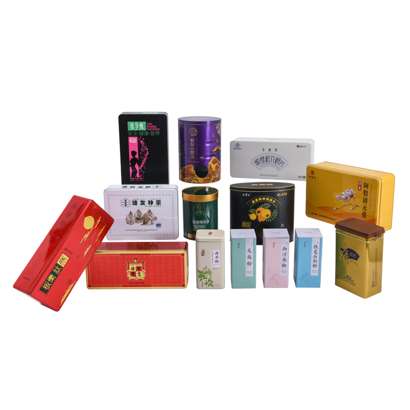 Tin can supplier tin box packaging manufacturer rectangular square metal tin box