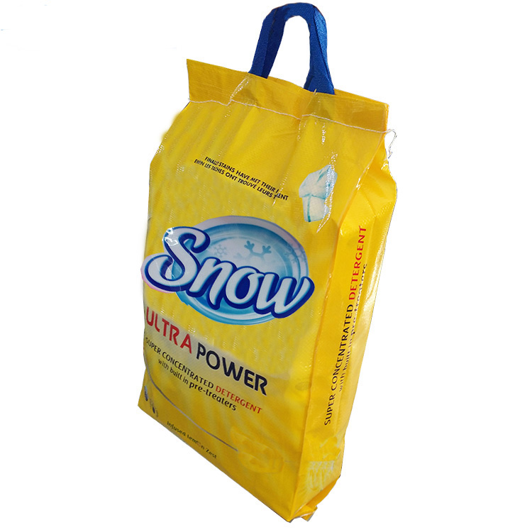 Detergent Powder in Woven Bag With Handle