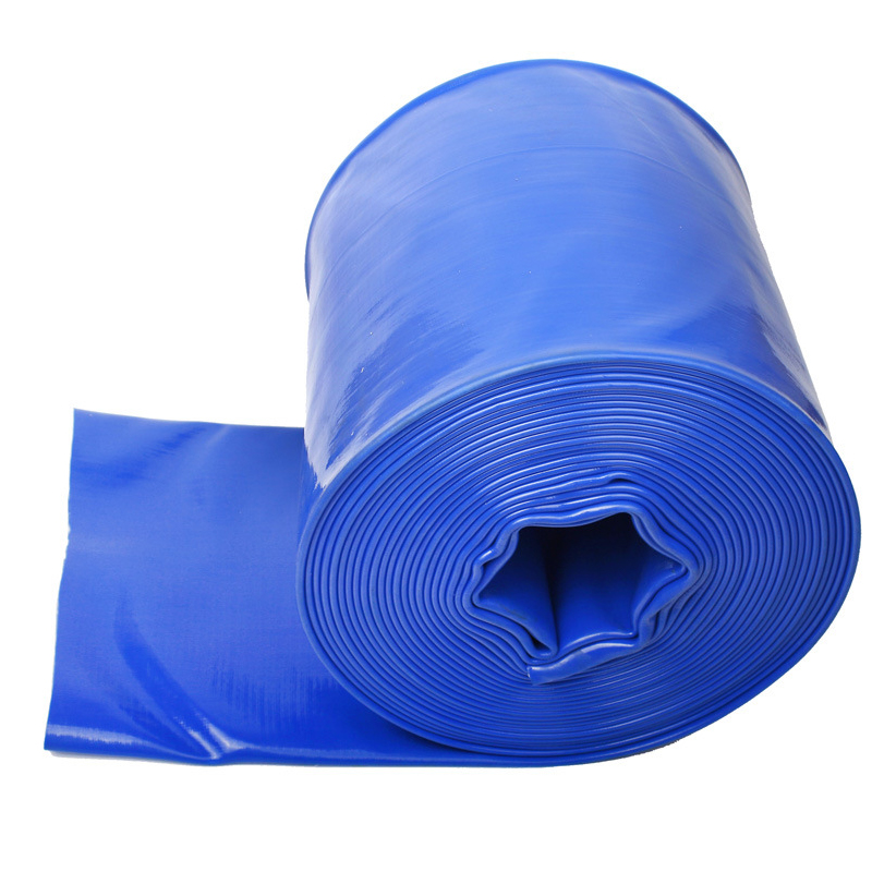 High Pressure Reinforced Delivery PVC Layflat Hose Lay Flat Sunny Hose For Irrigation