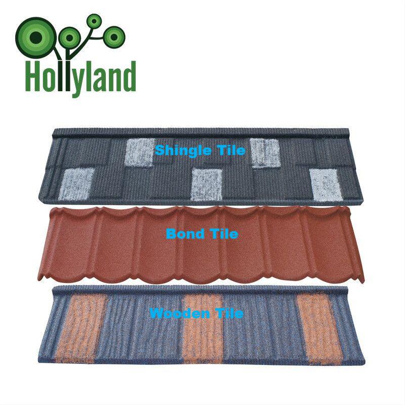 Manufacturer milano tile Stone coated metal roof sheet