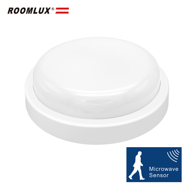 LED Bulk Head With Sensor Round 8w/12w/15w/18w/20w/22w IP54