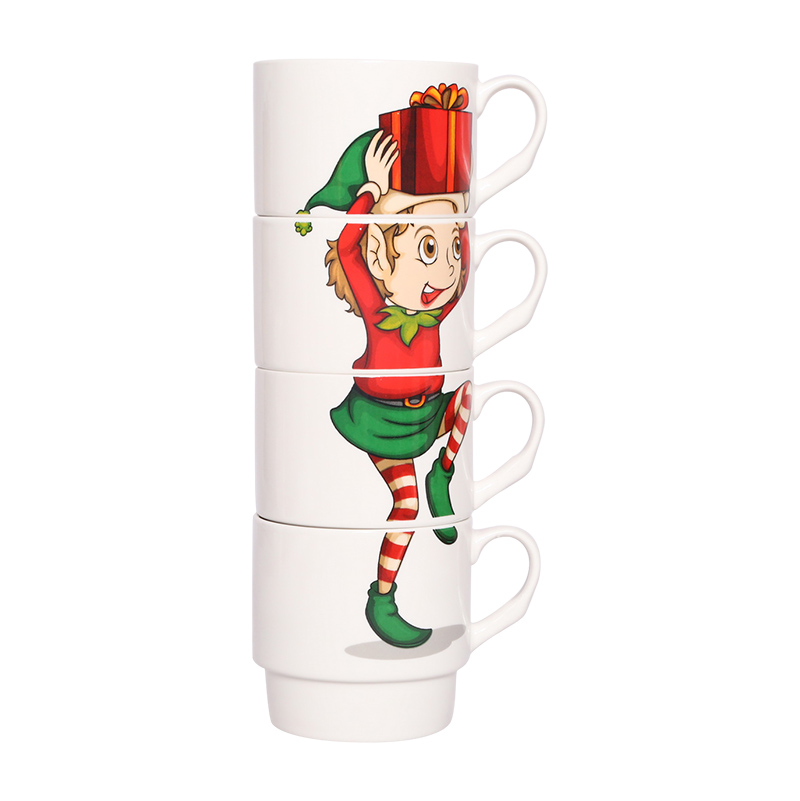 12oz(340ml) New Bone China Mug With Decal