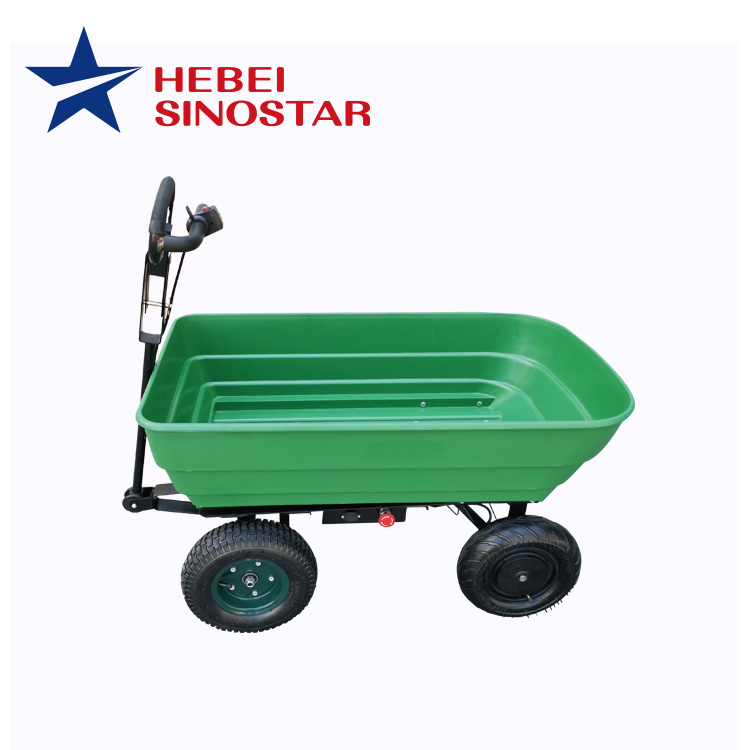 Four-Wheel Electric Wheelbarrow