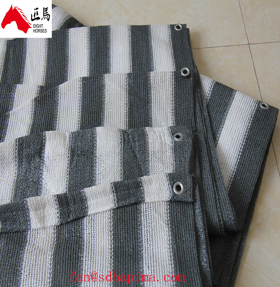 180 gsm with pp webbing 100cm*900cm 100% virgin HDPE brass eyelet balcony privacy screen garden privacy screen