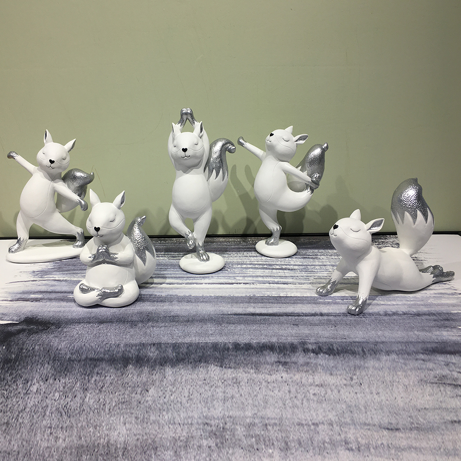 Yoga squirrel