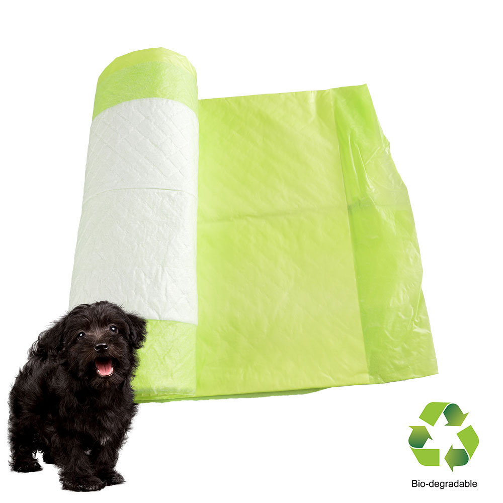 51% recycled material pet pads