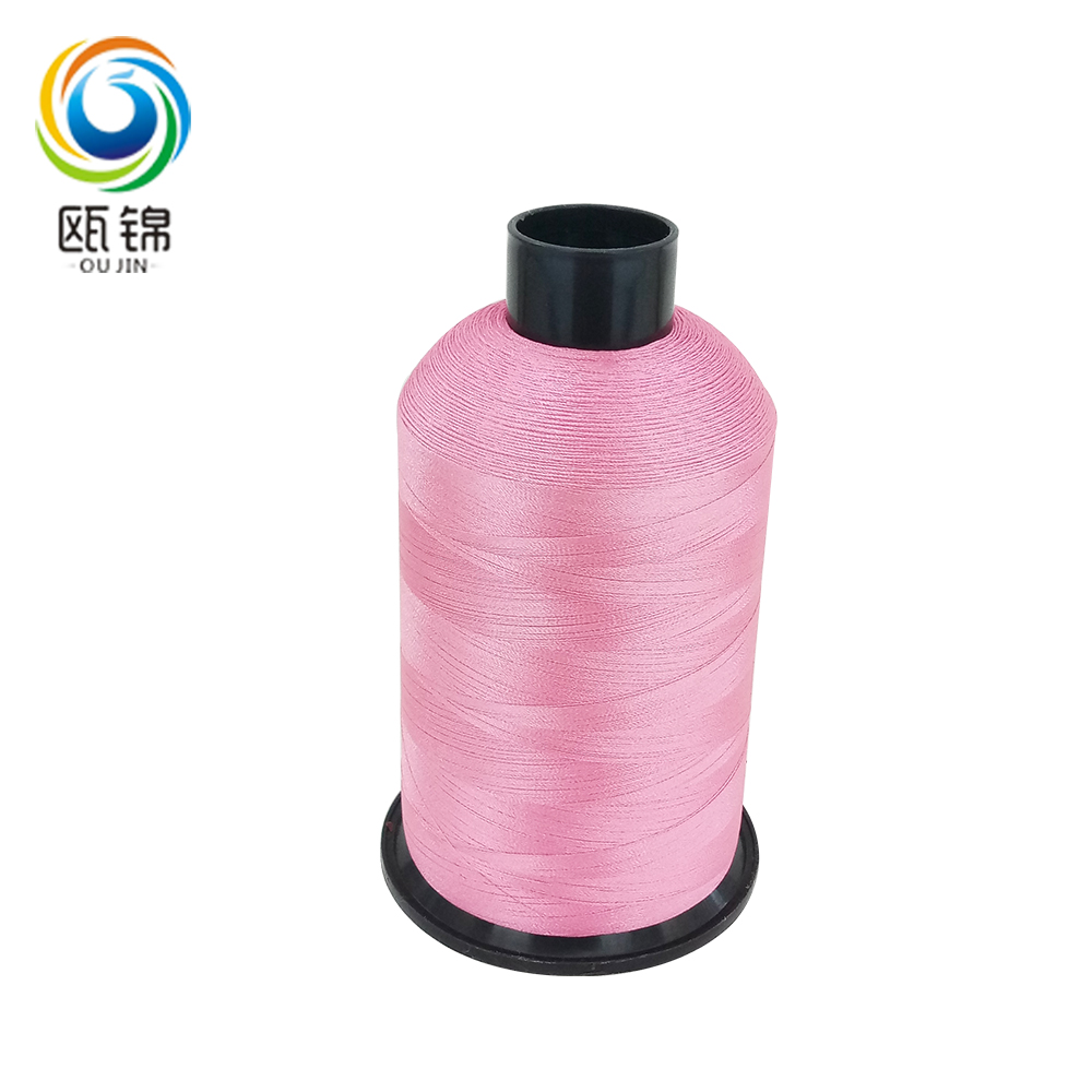 dyed polyester high tenacity thread 150D/2 48F 500TPM