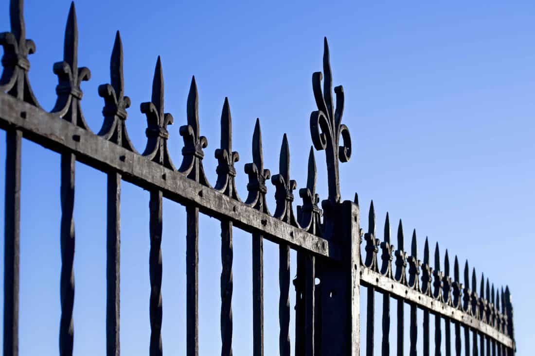 Wrought Iron Wall Fence