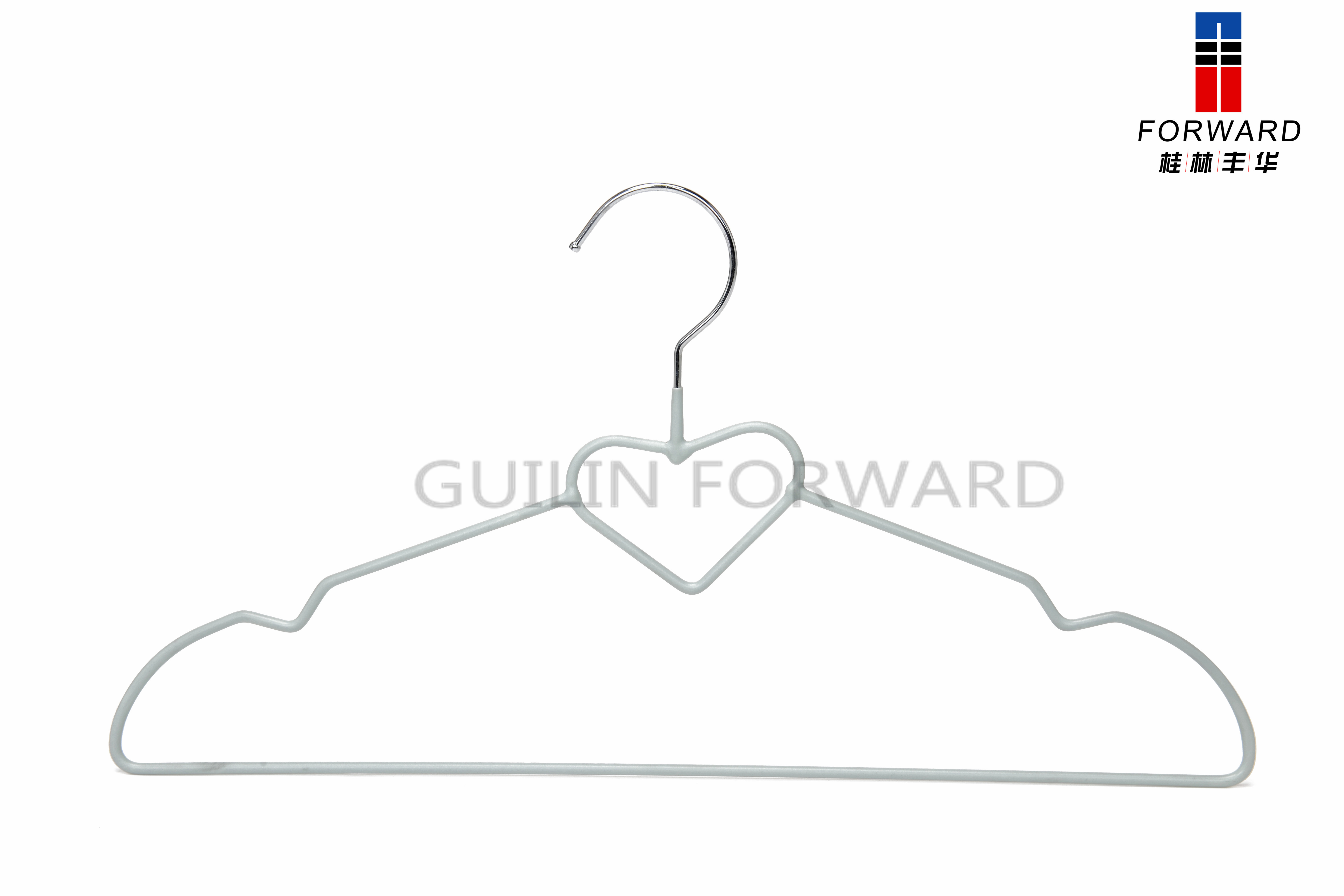 Metal hanger with PVC coated