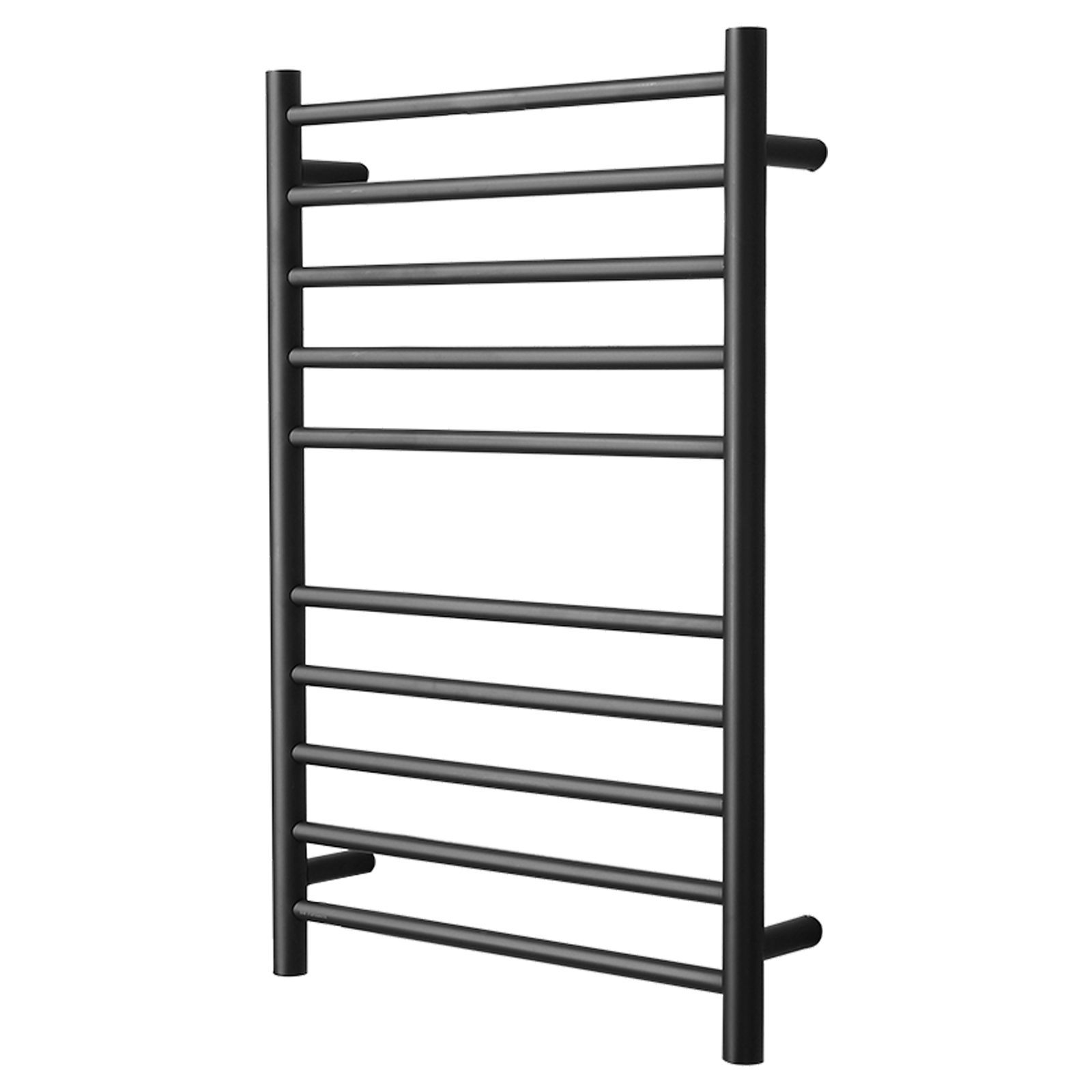 SHARNDY heated towel rail rack-matt black-CE, SAA, UL,CUL-stainless steel oil rubber bronze timer control
