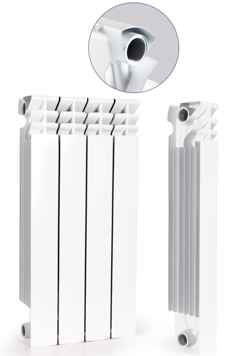 Bimetal radiator with double steel tube 600/120