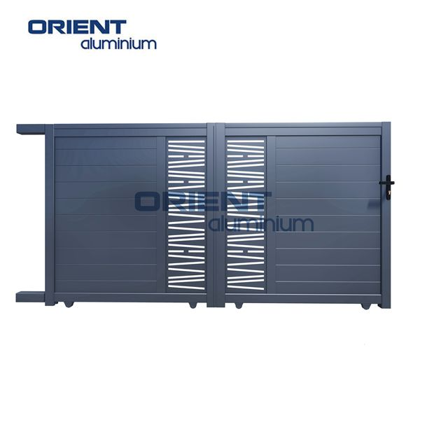 Customized High Quality Driveway Aluminum Sliding Gate