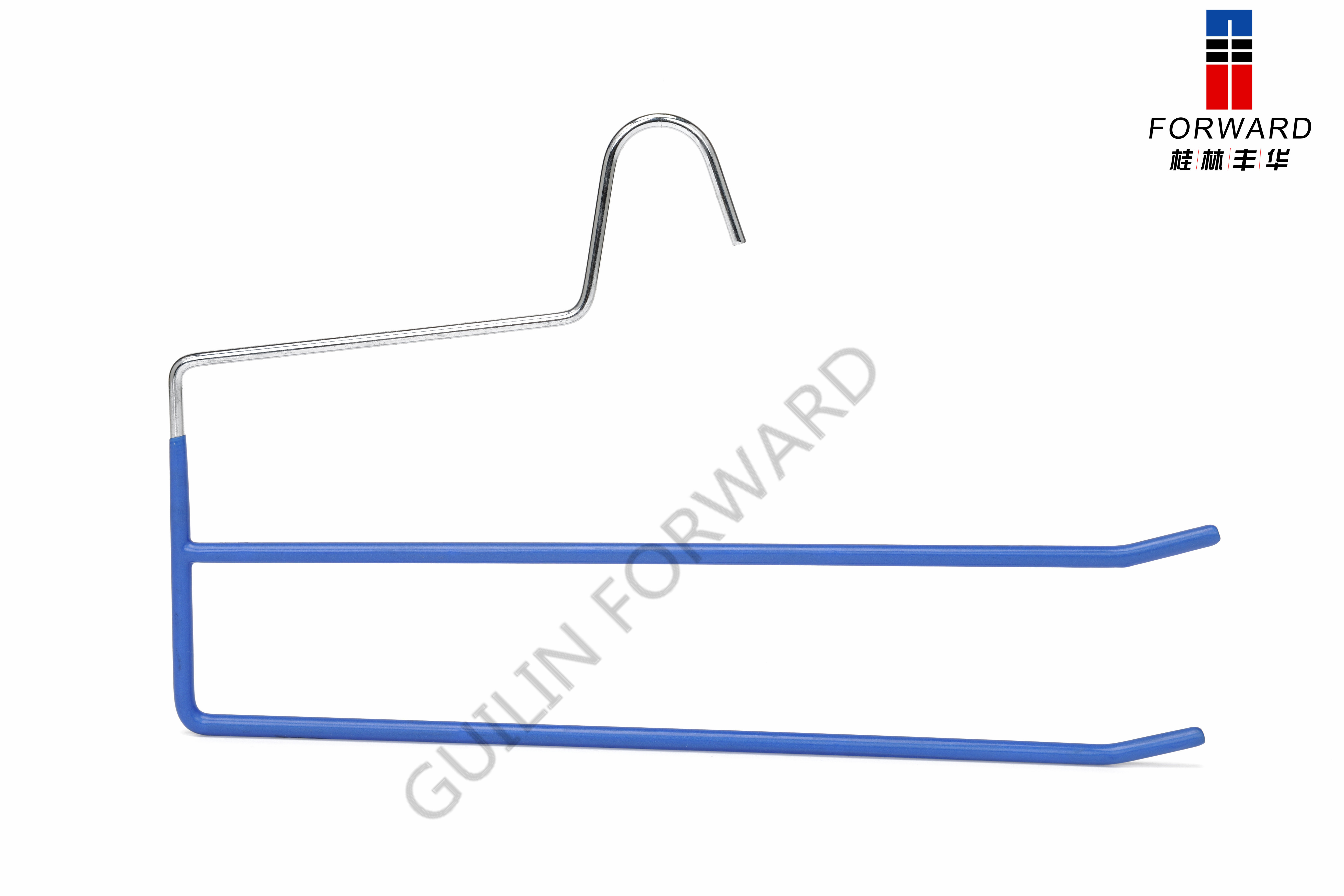 Metal hanger with PVC coated