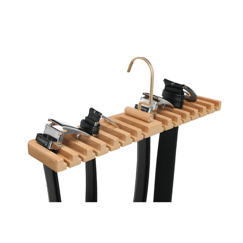 KINDOME AMAZON Hot Sale Wooden Belt Hanger Organizer for Closet