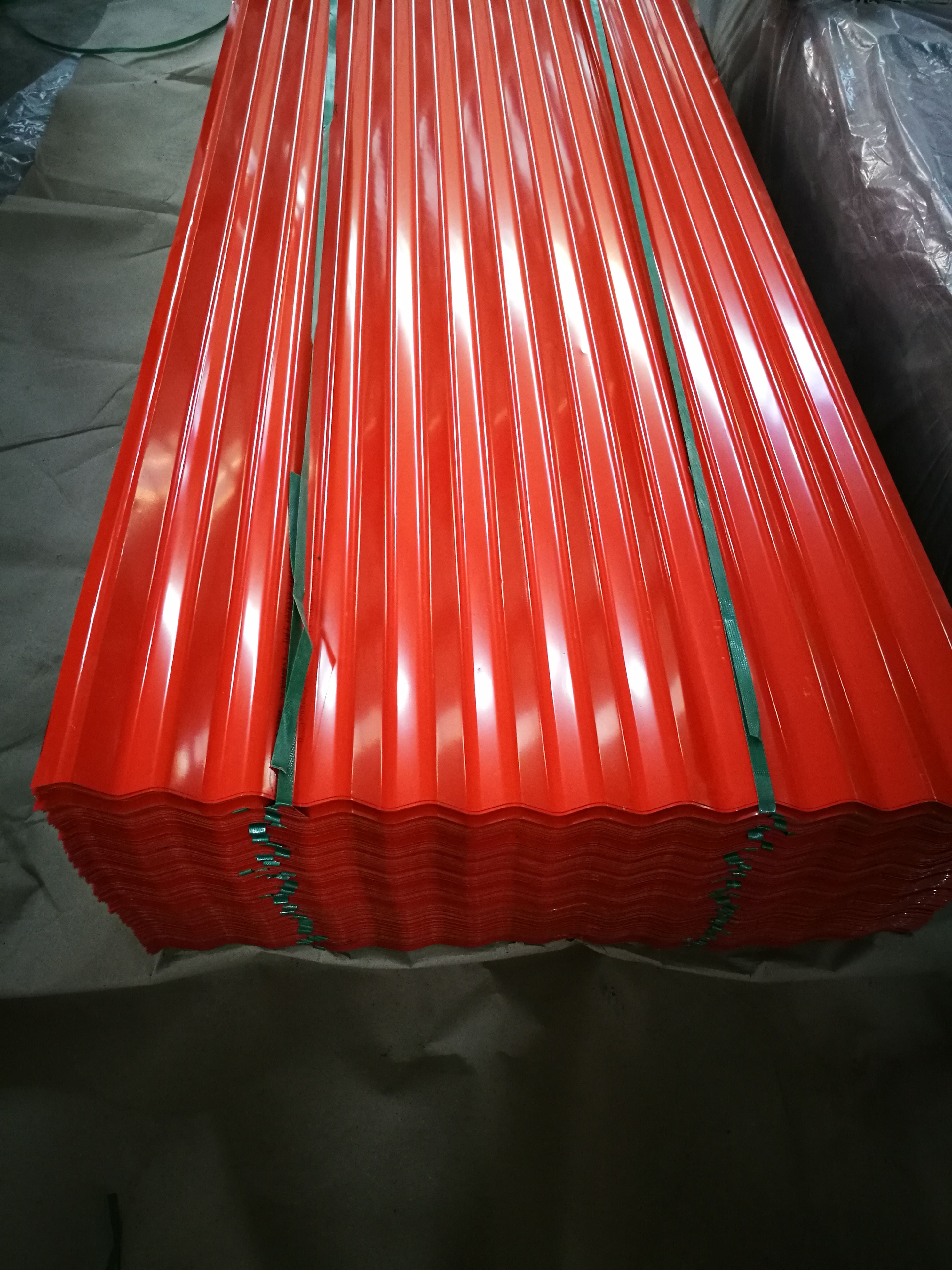 High Quality Cold Rolled Steel Plate Corrugated Steel Roofing Sheet For Wall