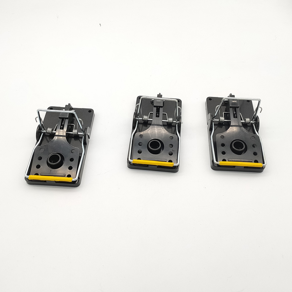 Factory OEM mouse trap ABS material with bait box easy catch mice controler