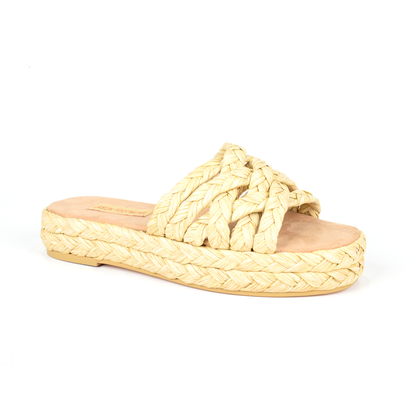 2021 Fashion WOVEN Upper Women Sandal espadrille