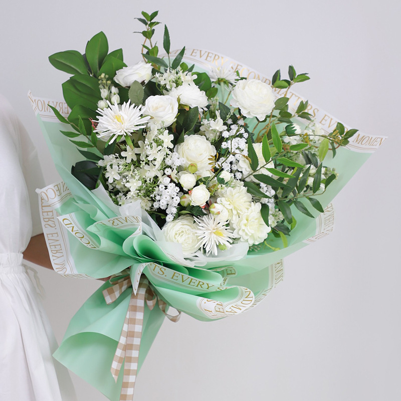 flower wrapping matte film