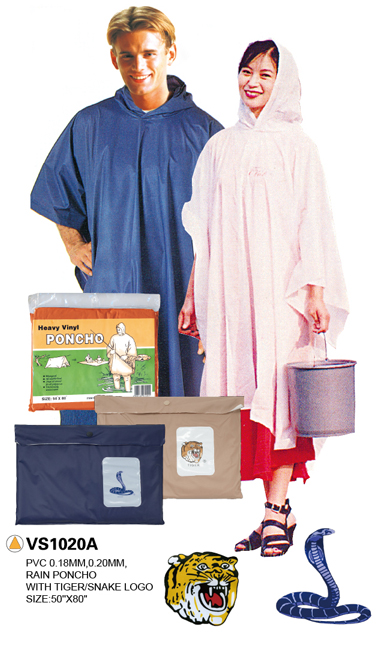Raincoat ,Rain poncho,plastic hooded raincoat ,rain poncho