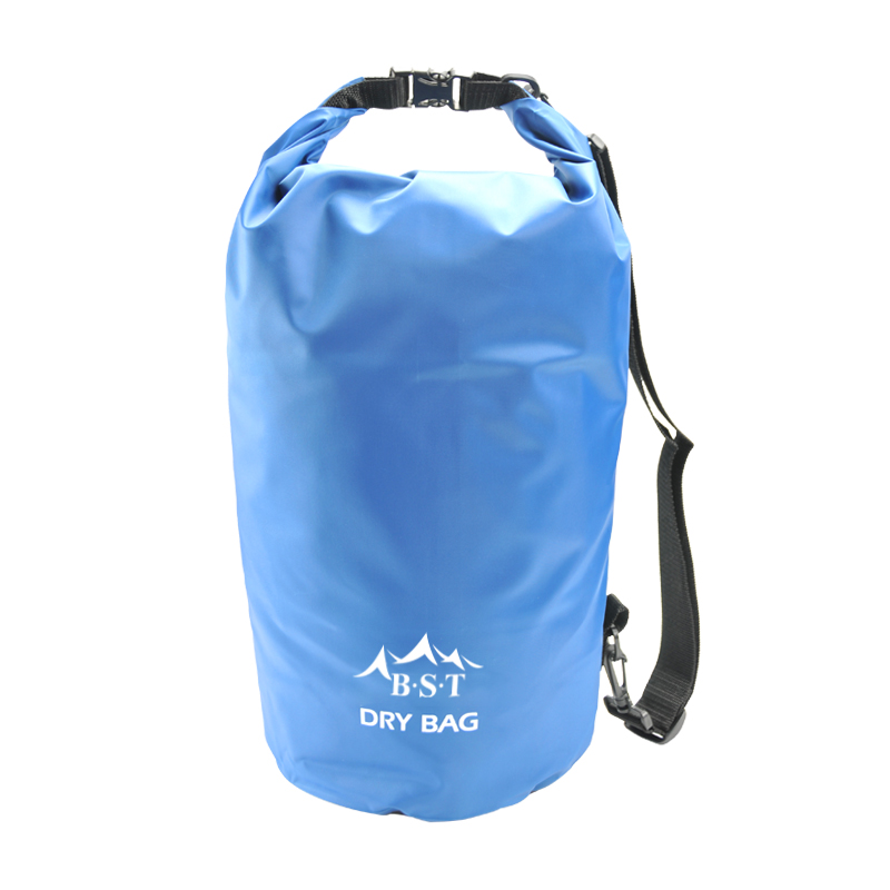 Roll Top Outdoor Sport 190T PVC Camping Dry Bag Waterproof Backpack Dry Sack For Outdoor