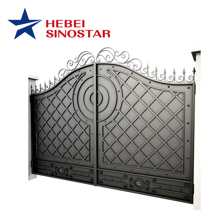Wrought Iron Privacy Gates