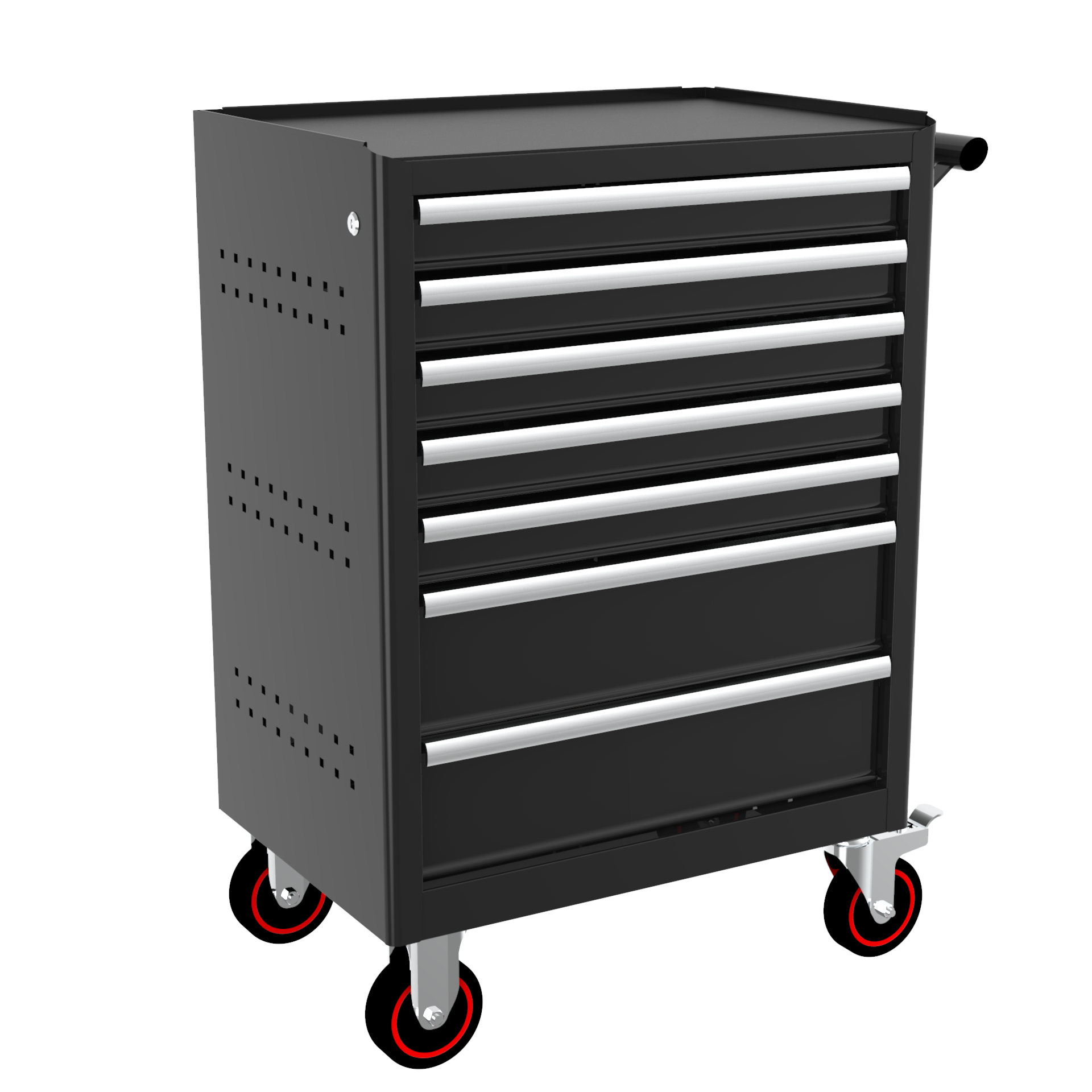 27'' 7 drawer roller cabinet