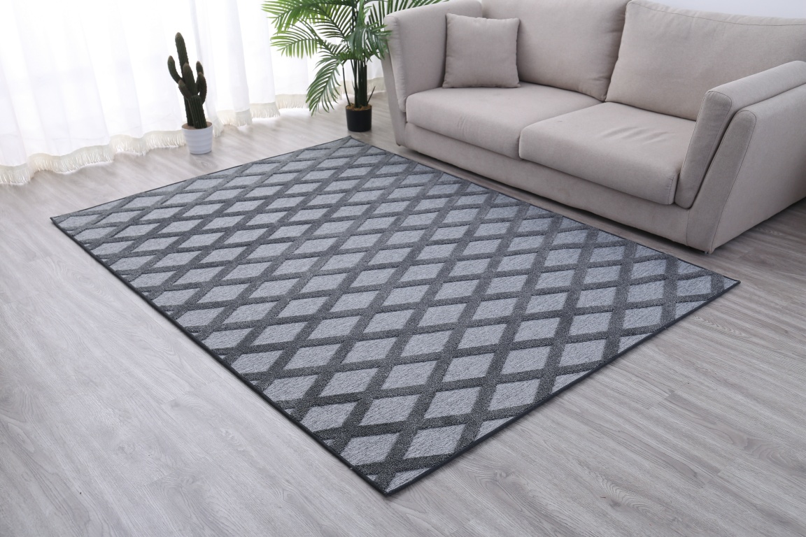 High-Low design rug