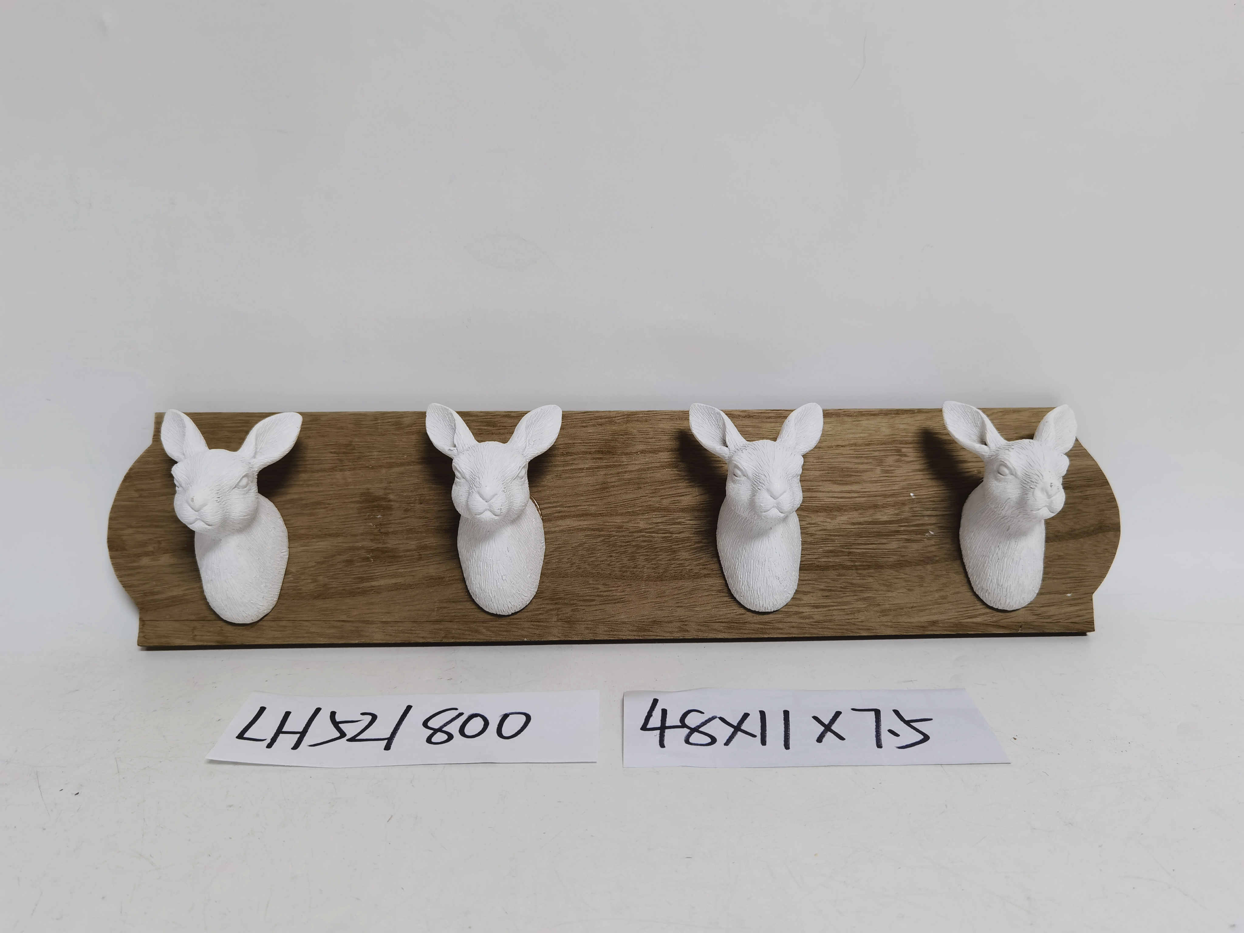 Wooden animal wall hook