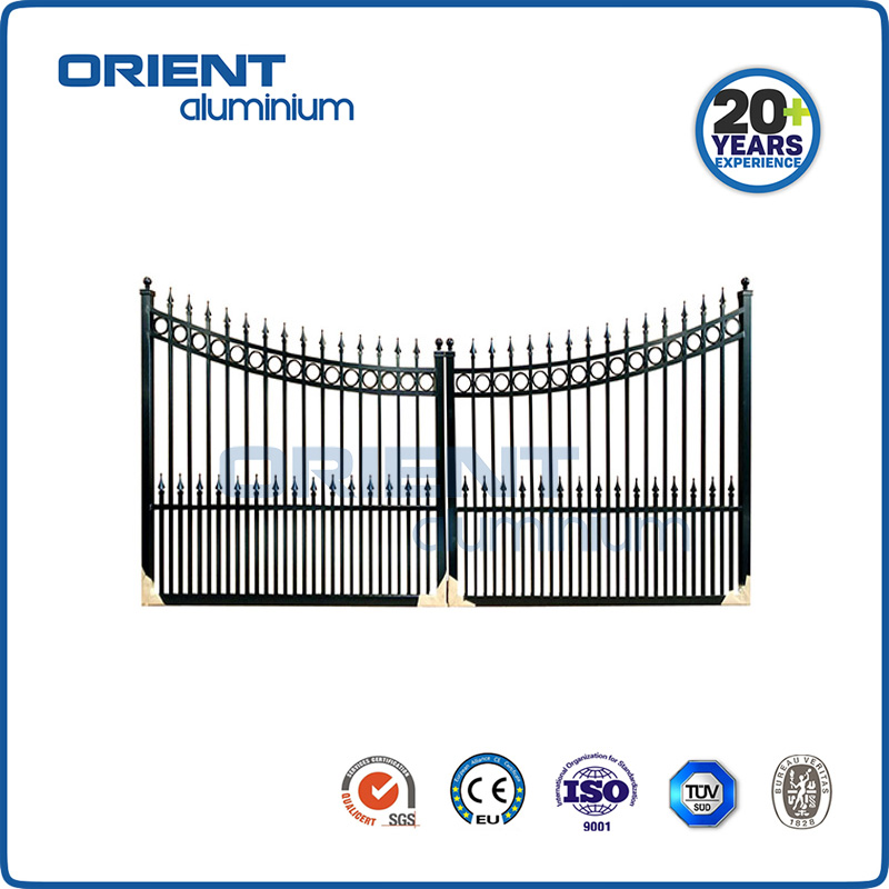 New style Aluminium wilding gate swing and sliding