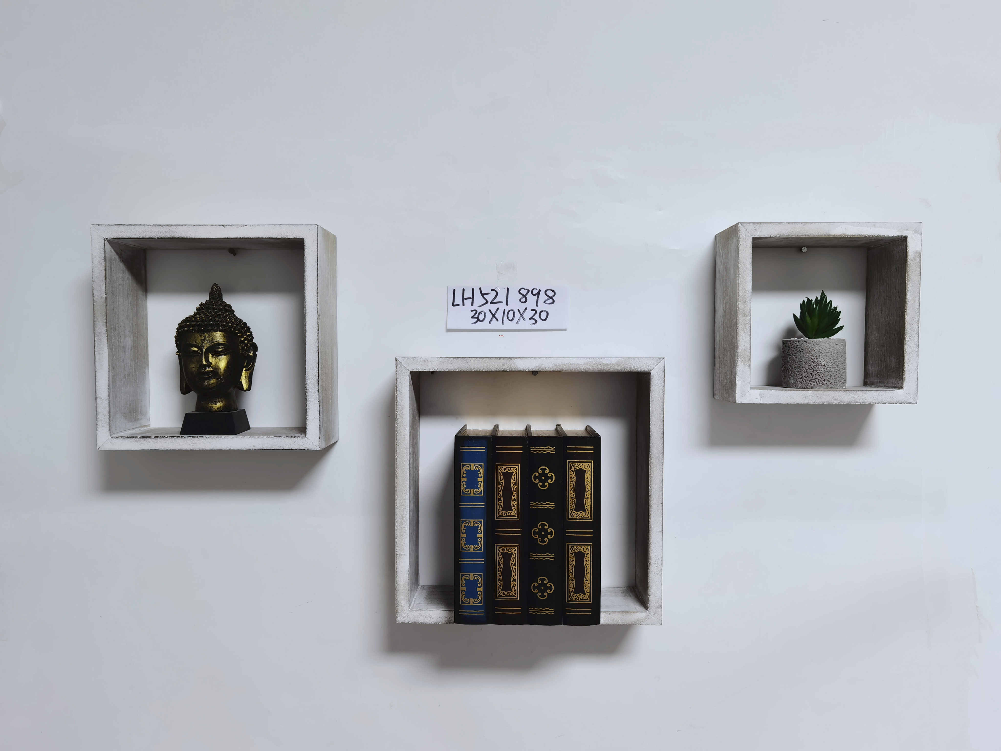 Wooden wall hanging and furnishing parts