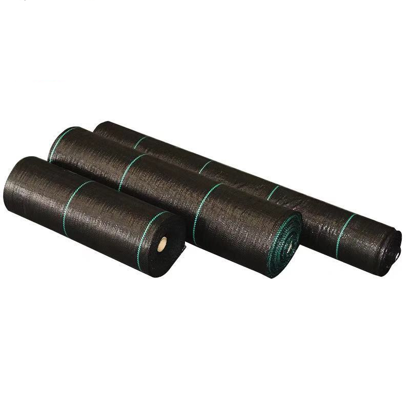 High quality black PP woven control weed mat